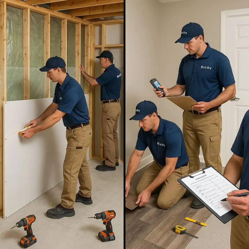 Repairs and Reconstruction process in Baldwinsville, NY